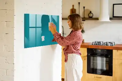 Magnetisk skrivetavle i mørkeblå