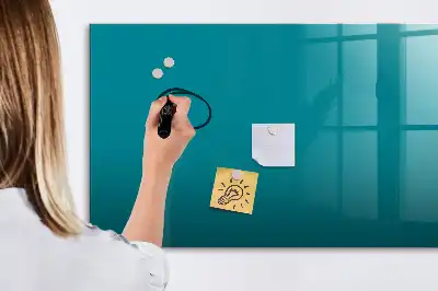 Magnetisk skrivetavle i mørkeblå