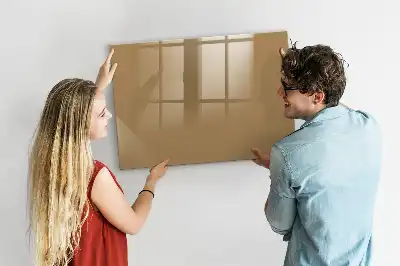 Tavle til at tegne magnetisk Mørkebeige