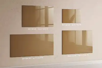 Tavle til at tegne magnetisk Mørkebeige