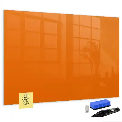 Tavle til at tegne magnetisk Orange