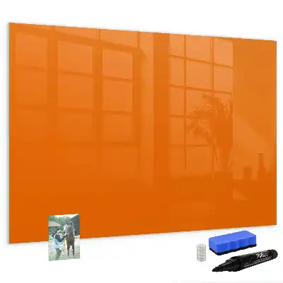 Tavle til at tegne magnetisk Orange