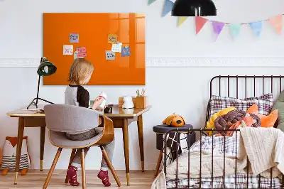 Tavle til at tegne magnetisk Orange