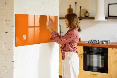 Tavle til at tegne magnetisk Orange