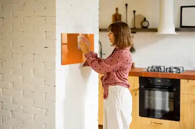 Tavle til at tegne magnetisk Orange
