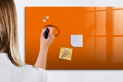 Tavle til at tegne magnetisk Orange