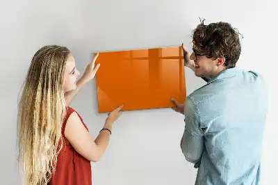 Tavle til at tegne magnetisk Orange