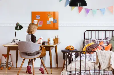 Tavle til at tegne magnetisk Orange