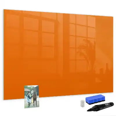 Tavle til at tegne magnetisk Orange