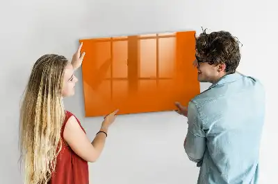 Tavle til at tegne magnetisk Orange