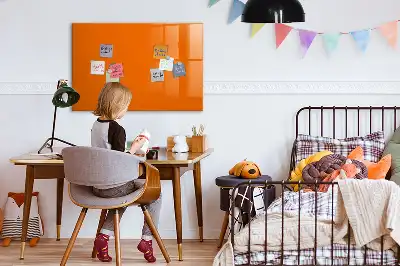 Tavle til at tegne magnetisk Orange