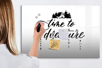 Magnetisk skrivetavle med motivet Tid til eventyr