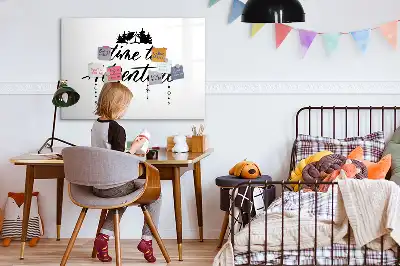 Magnetisk skrivetavle med motivet Tid til eventyr