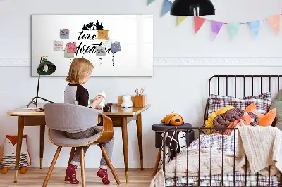 Magnetisk skrivetavle med motivet Tid til eventyr