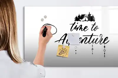 Magnetisk skrivetavle med motivet Tid til eventyr