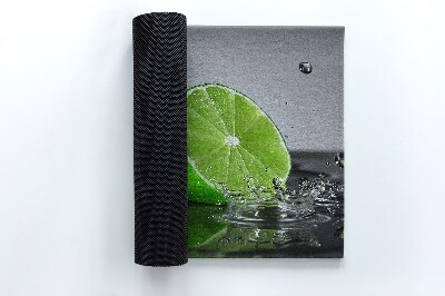 Dørmåtte indendørs Citrus lime