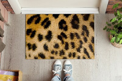 Design dørmåtte Leopard