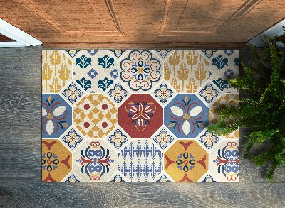 Dørmåtte indendørs Azulejo