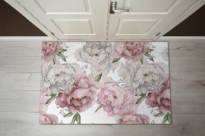 Design dørmåtte Blomster