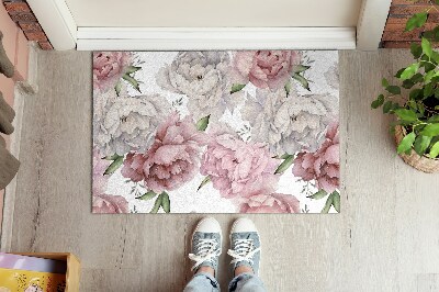 Design dørmåtte Blomster