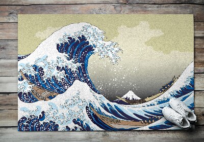 Design dørmåtte Kanagawa big wave