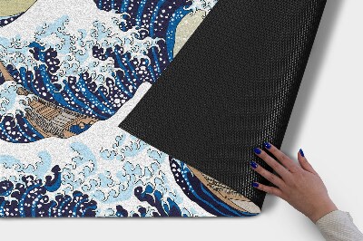 Design dørmåtte Kanagawa big wave