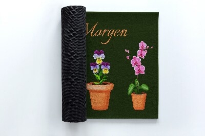 Design dørmåtte Guten morgen