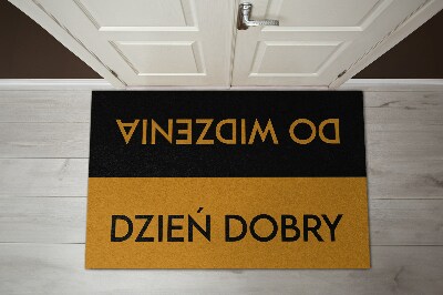 Design dørmåtte Dzień dobry do widzenia