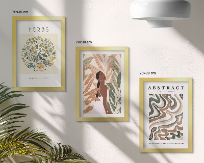 Moderne billedsæt Boho æstetiske pastel minimalistiske plakater