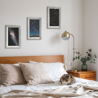 Moderne billedsæt Kosmiske stjernebilleder og stjernebilledet Tyren