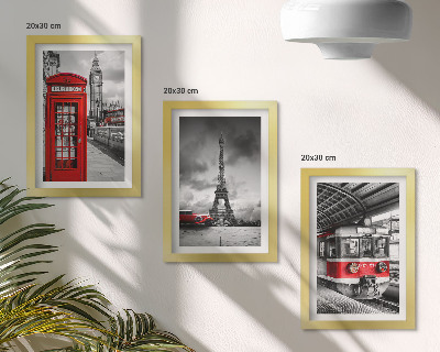 Moderne billedsæt Ikoniske byer London Paris og jernbanetransport