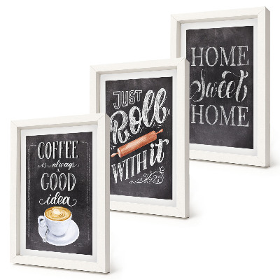 Moderne billedsæt Kaffe, hjemmevarme og hygge
