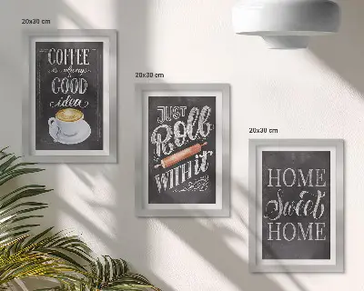 Moderne billedsæt med kaffe, hjemmevarme og hygge