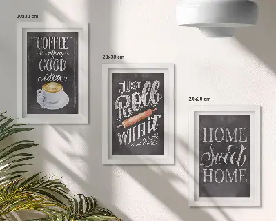 Moderne billedsæt med kaffe, hjemmevarme og hygge