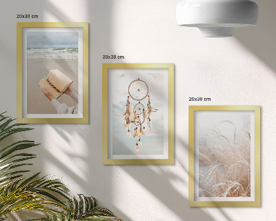 Moderne billedsæt Fredelige landskaber, sarte sommerudsigter, boho-stil