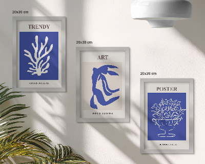 Moderne billedsæt Henri Matisses abstrakte kunstplakater