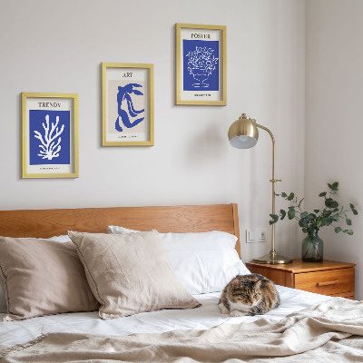 Moderne billedsæt Henri Matisses abstrakte kunstplakater