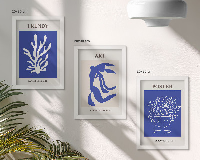 Moderne billedsæt Henri Matisses abstrakte kunstplakater