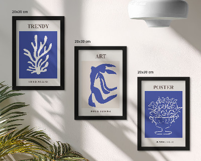 Moderne billedsæt Henri Matisses abstrakte kunstplakater