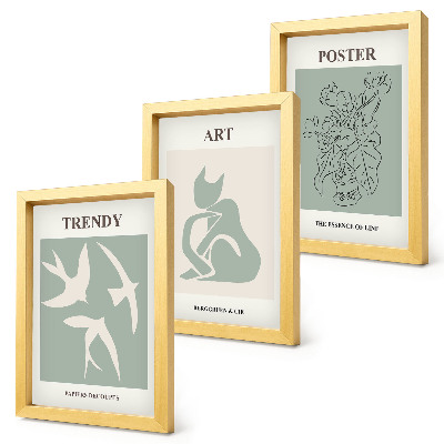 Billedvæg Stilfulde illustrationer af Henri Matisse