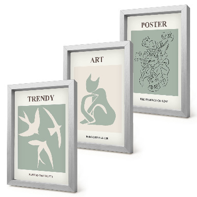 Billedvæg Stilfulde illustrationer af Henri Matisse