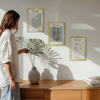 Moderne billedsæt Stilfulde malerier med abstrakte motiver af Henri Matisse