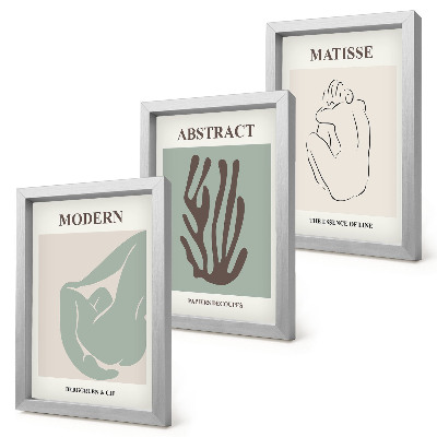 Moderne billedsæt Stilfulde malerier med abstrakte motiver af Henri Matisse