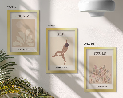 Moderne billedsæt Abstrakte former og figurer af Henri Matisse