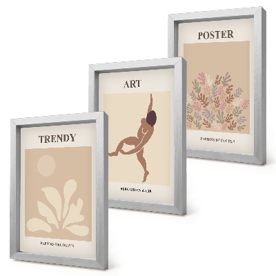 Moderne billedsæt Abstrakte former og figurer af Henri Matisse