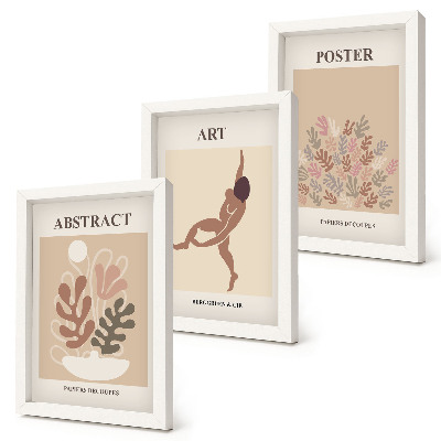Moderne billedsæt Stilfulde abstrakte kompositioner af Henri Matisse