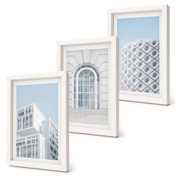 Moderne billedsæt Moderne arkitektur minimalisme og geometri