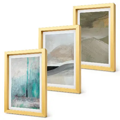 Abstrakte minimalistiske vægdekorationer moderne billedsæt