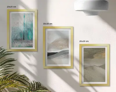 Abstrakte minimalistiske vægdekorationer moderne billedsæt