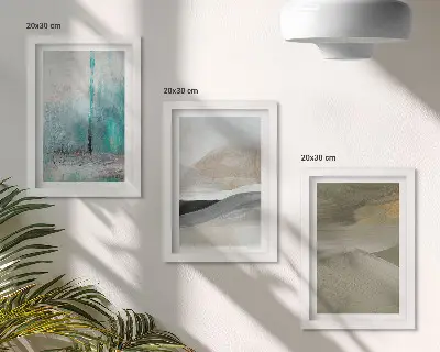 Abstrakte minimalistiske vægdekorationer moderne billedsæt